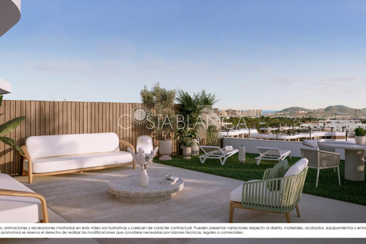 Penthouse - Nowo zbudowane - Finestrat - SP-97299