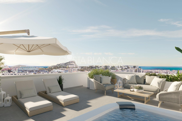 Penthouse - Nowo zbudowane - Alicante - SP-40155