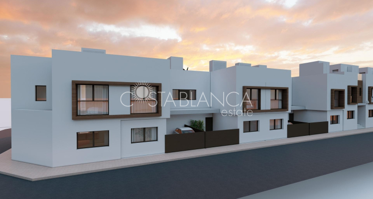 Town House - Nowo zbudowane - San Javier - pueblo