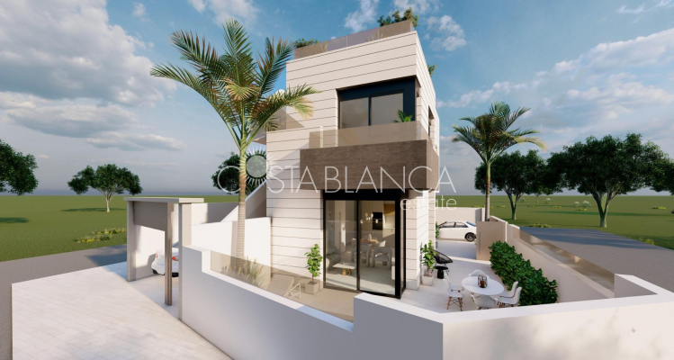 Bungalow - New Build - Pilar de La Horadada - pueblo