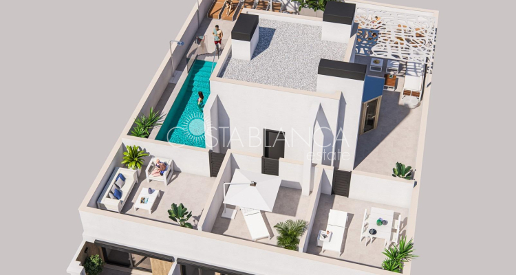 Penthouse - Nowo zbudowane - Torrevieja - Playa de El Cura